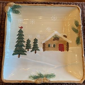 St. Nicholas Square Large Plate or serving platter